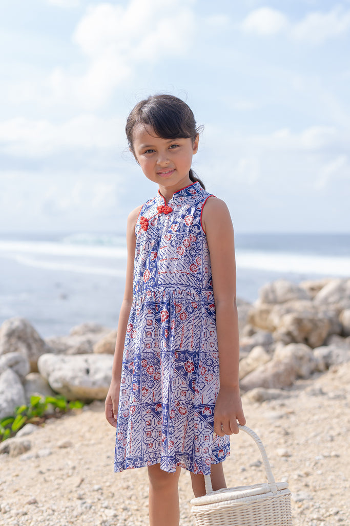 girl batik dress